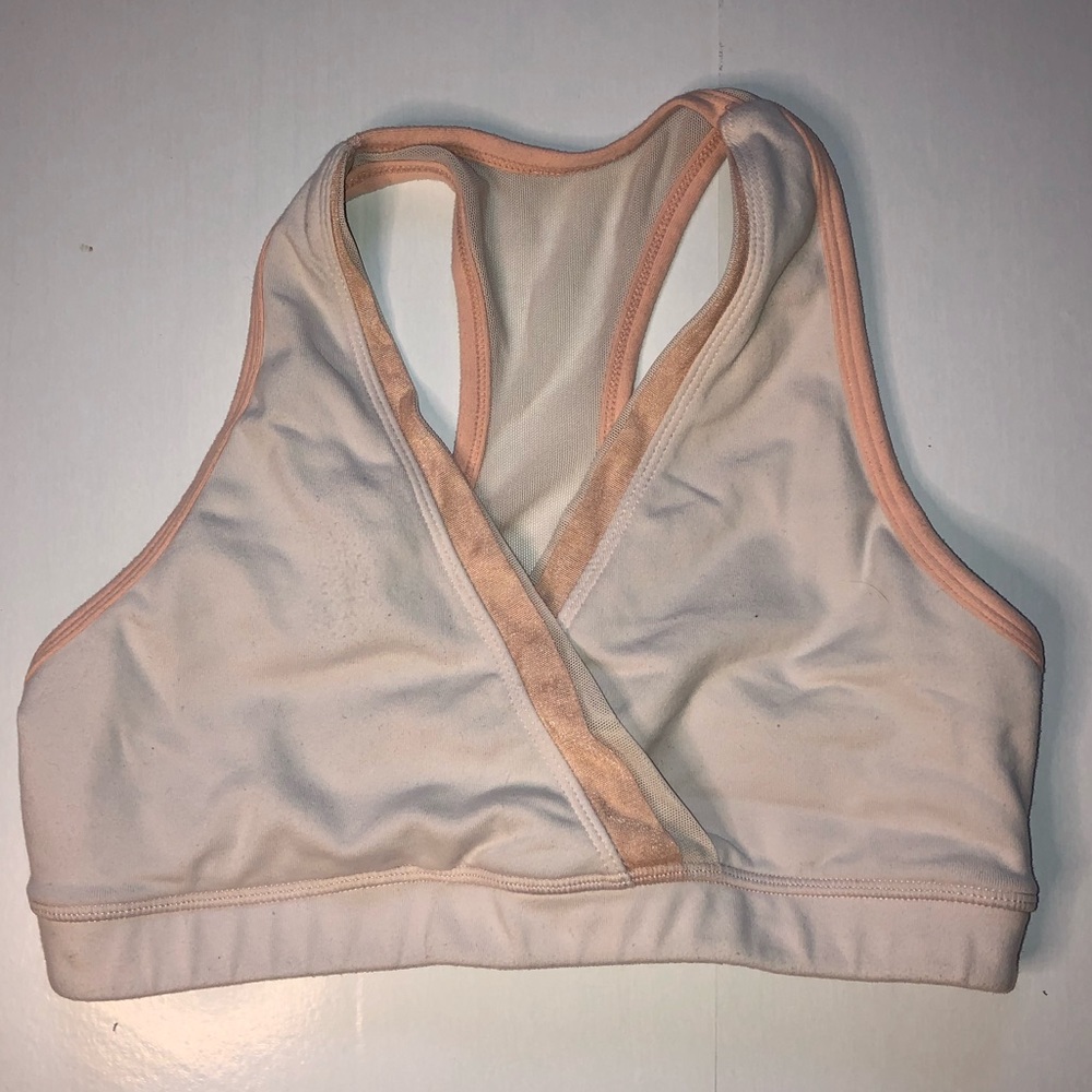 White Lululemon Sports Bra Sz. 4